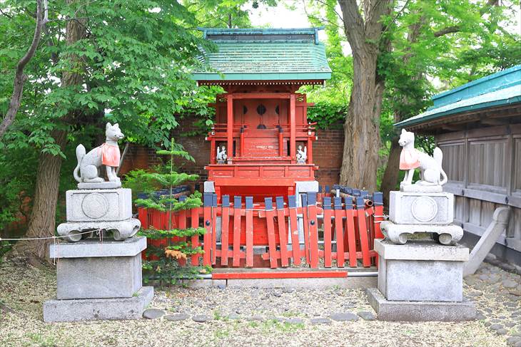 小樽水天宮の稲荷神社