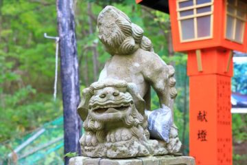 塩谷神社 狛犬