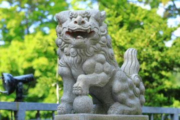高島稲荷神社 狛犬